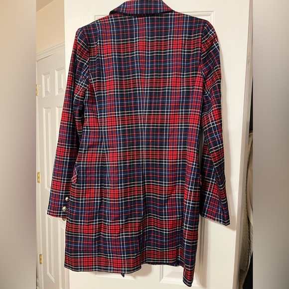 VENUS Plaid Blazer Coat - Picture 2 of 4